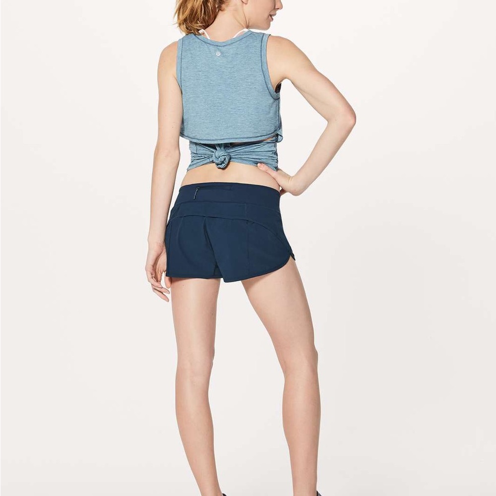 Lululemon Speed Short (4-way Stretch 2.5") Jaded Size 6